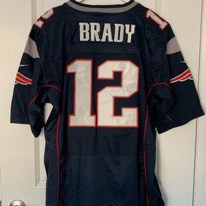Tom Brady New England Patriots Reebok On Field Jersey